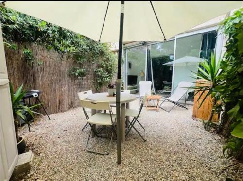 Studio cosy avec jardin privé à 300 m de la mer - Location saisonnière - Bandol