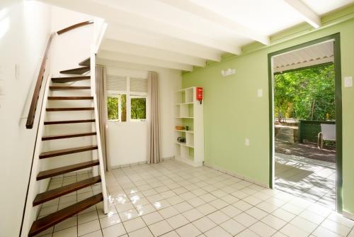 One Bedroom Tropical Escape - The green flamingo in Willibrordus