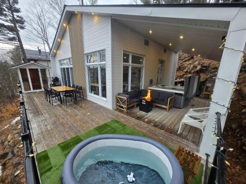 Vue, Nature, SPA & Relaxation au Melilot in 聖阿爾方斯 • 羅德里格斯 (QC)