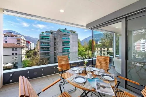 Appartamento Lago e Monti - Garage & Terrace in Locarno - Happy Rentals in Locarno, Schweiz