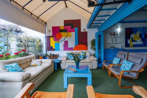 Colorida casa de 5 cuartos en Villa de Leyva - image 4