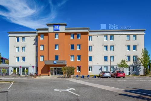 A szálláshely kívülről, ibis budget Valence Nord Plateau des Couleures in Saint-Marcel-les-Valence (Rhone-Alpes)