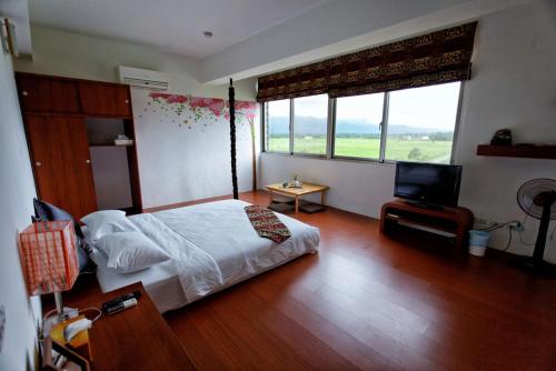 Guestroom, Maple Feeling Vacation Farm in Guangfu Township