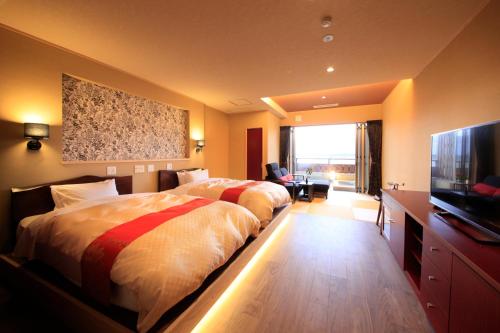 【Annex Adult Only】Twin Room with Tatami Area and Open-Air Foot Bath - Non-Smoking