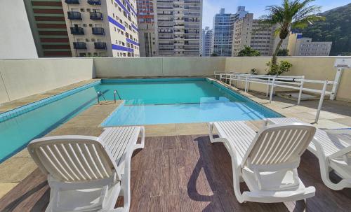 Piscina - Churrasqueira privativa - Praia das Pitangueiras – khách sạn tại Pitangueiras