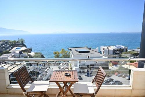 Tweepersoonskamer, uitzicht op zee, balkon