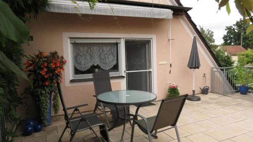 Balkons/terase, Ferienwohnung Schindler mit Balkon in Merkendorf (Bavaria)