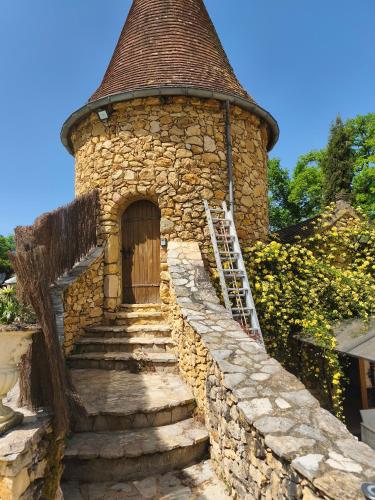 Chambre de la Tour 1 in Milhac