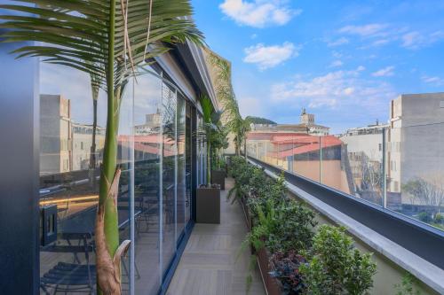 Erkély/terasz, Hotel Blue Marine Suites Rome in Spagna