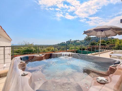 Escapade Ultime avec Piscine, Jacuzzi & Gym in Maure