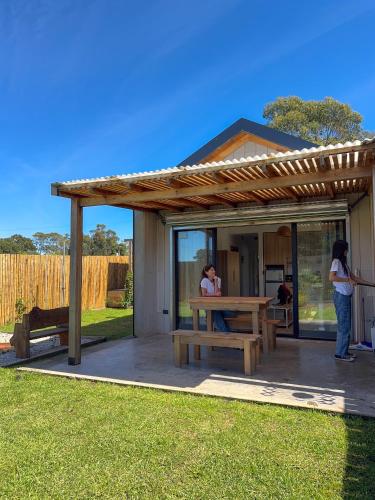 IZ Chapa - Casa 5 - Casa en Complejo A Cuatro Cuadras de Playa Luna Roja Con Pileta - Hola Sur