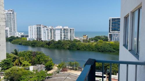View, Apartamento con vista a Cartagena historica in Papayal