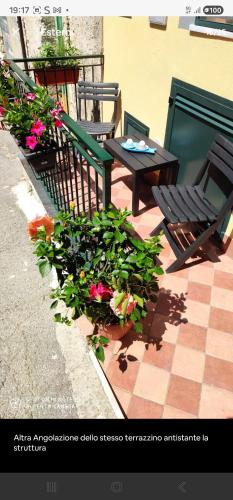 Rõdu/terrass, ArmoNya Friendly House Amalficoast in Tramonti