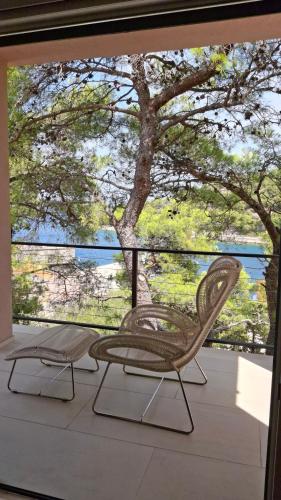 Balcony/terrace, Holiday Lodge M3 in Zirje