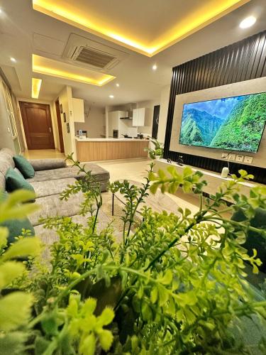 Einrichtungen, Premium King Sudio, one bedroom,Two bedroom serviced Apartment Gold crest Mall in Lahore
