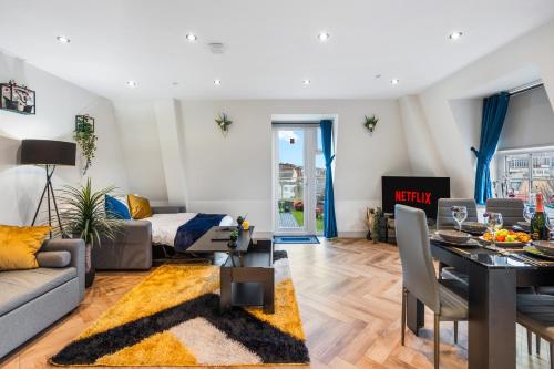 Luxury 1 Bed Apt Central Brighton Private Garden Sleeps 6