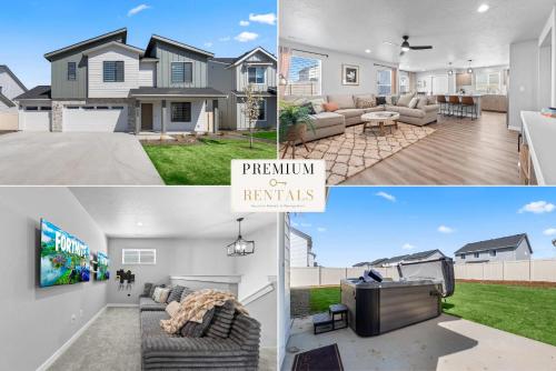 Spacious 5BR - Gamer Room - Hot Tub & Pool Access, Meridian