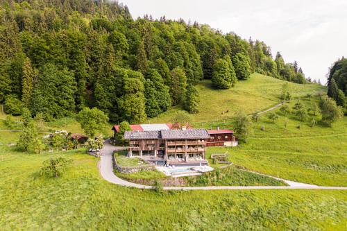 Der Jägersberg in Fischen im Allgäu, Deutschland