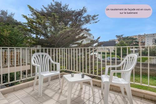 Bel appartement dans une résidence front de mer