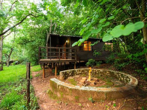 Unterkunft von außen, Buhleni Farm Chalets in Lobamba