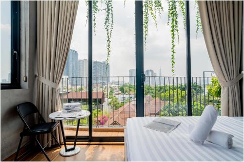 Widok, Nu Home - Green Oasis Rooftop Garden - Thao Dien near Binh Quoi Village