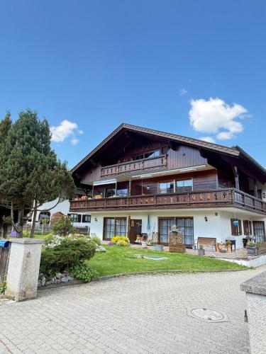 Bergblick in Farchant, Deutschland