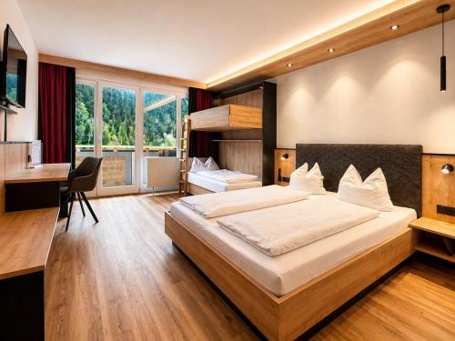 first mountain Hotel Montafon in Gaschurn