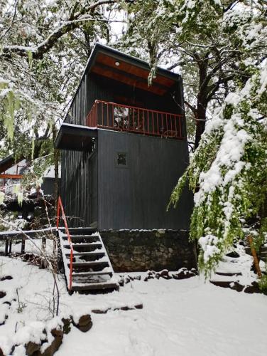 . M Refugio 4 personas Cocina Bosque Nativo Cerca centro de ski