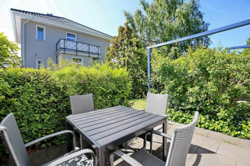 Balcony/terrace, Apartmenthaus Bull Wohnung 1 in Ostseebad Kuhlungsborn
