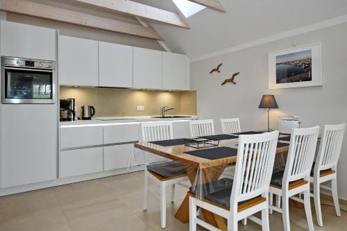 Kitchen, Haus am Wald Wohnung Strand in Wittenbeck