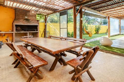 La Quinta de Ciro, casa privada con pileta climatizada in Paso del Rey