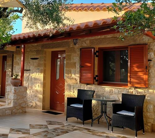 Exterior view of Georges Houses Mani