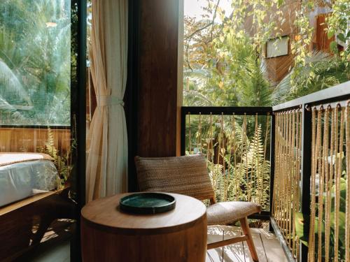 balcon/terrasse, Palmar Beach Lodge in Bastimentos