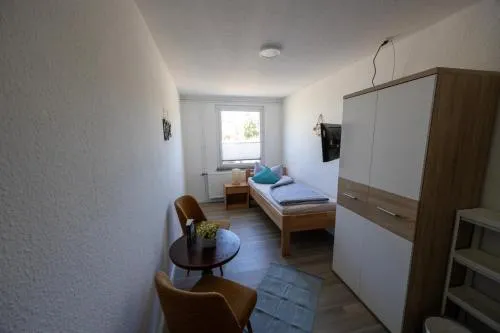Einzelzimmer mit Gemeinschaftsbad in Pruchten, Deutschland