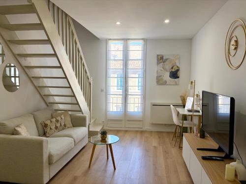 Golden Duplex Calme - Centre Ville - Climatisation - Parking 50m