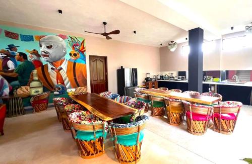 Cocina, Casa Mexico Lindo - Boutique Hostel in Bacalar