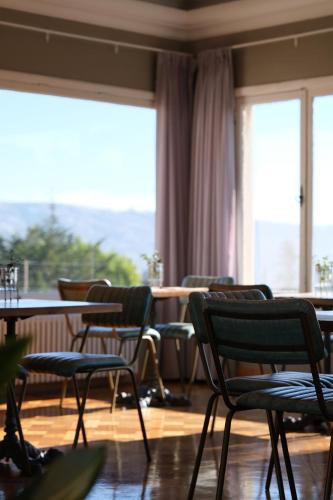 مطعم, Hotel Boutique Casa Recreo in فينا ديل مار