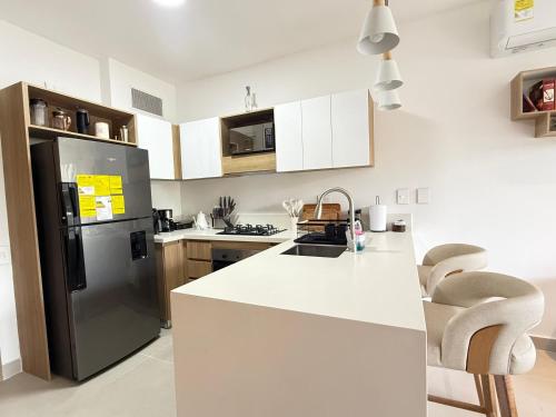 Moderno apartamento con vista en Baia Kristal in Mamonal