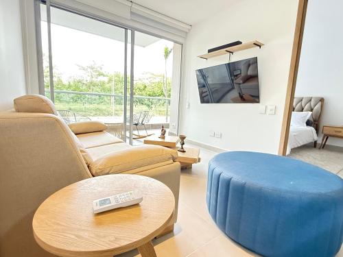 Moderno apartamento con vista en Baia Kristal in Mamonal