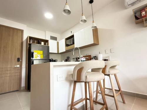 Moderno apartamento con vista en Baia Kristal in Mamonal