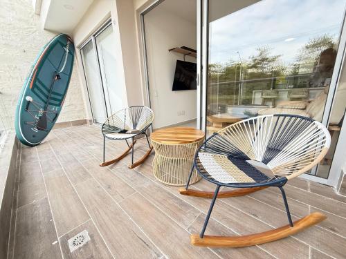 Moderno apartamento con vista en Baia Kristal in Mamonal