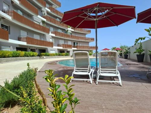 Un appartement pieds dans l'eau situé dans une résidence haut standing (Un appartement pieds dans l'eau situe dans une residence haut standing) in 查特馬里亞姆