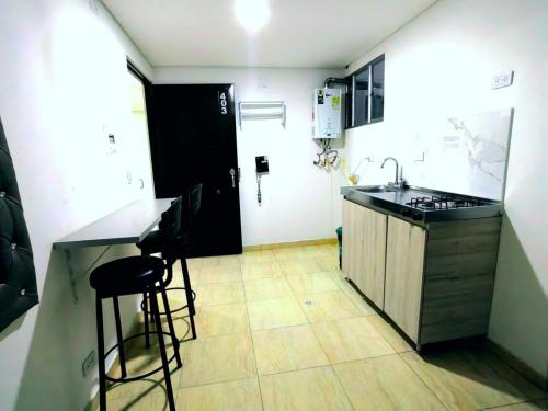 Cozinha, Aparta Estudios Luz Galery in Bogotá
