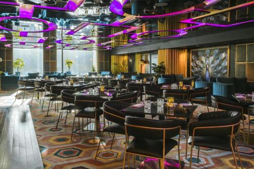 Restaurant, London Hilton on Park Lane in London