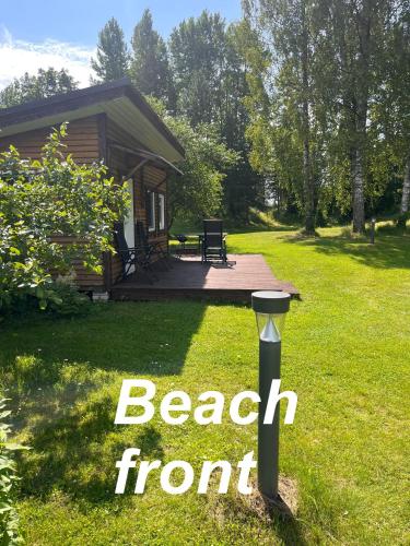 A szálláshely kívülről, Katase Tiny House, Secluded Beachfront Cabin on Lake Peipus in Kauksi