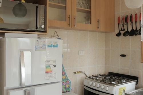 Kitchen, Cabanas Arenita in Zapallar