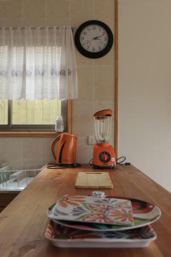 Kitchen, Cabanas Arenita in Zapallar