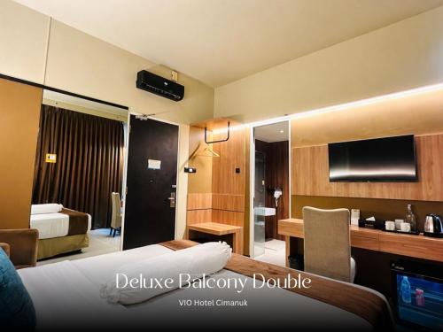 Hotel Vio Cimanuk Bandung Room Type - Deluxe Double Room with Balcony