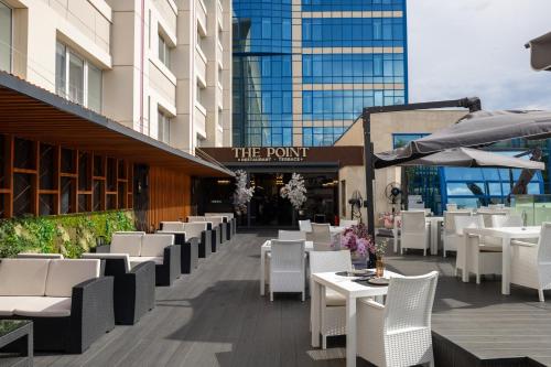 Étterem, Hotel Сomplex Irtysh in Pavlodar