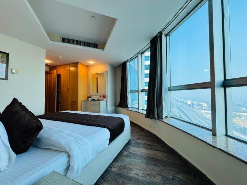 voodi, Centaurus Islamabad 3BR Luxury Apartment in Islamabad pealinn